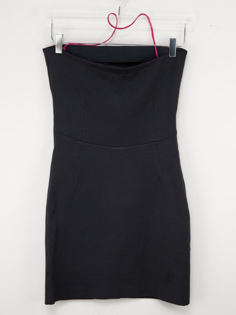 Gauge81 Miami Dress Mini Bodycon Strapless Anthracite Grey Size Small New - Picture 3 of 8